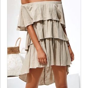 Off the shoulder dress